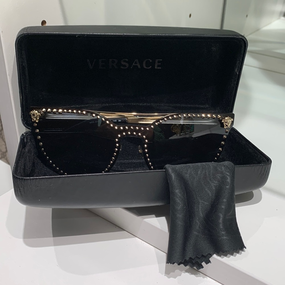 Versace Rock Icons Cat Eye Sunglasses
